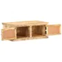 Mesa de centro madera maciza de mango caña natural 90x50x35 cm de , Mesas de centro - Ref: Foro24-289089, Precio: 220,67 €, D...