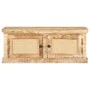 Mesa de centro madera maciza de mango caña natural 90x50x35 cm de , Mesas de centro - Ref: Foro24-289089, Precio: 220,67 €, D...