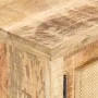 Mesa de centro madera maciza de mango caña natural 90x50x35 cm de , Mesas de centro - Ref: Foro24-289089, Precio: 220,67 €, D...