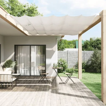 Toldo vertical blanco 180x270 cm tela oxford de , Sombrillas - Ref: Foro24-148171, Precio: 28,11 €, Descuento: %