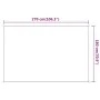 Toldo vertical blanco 180x270 cm tela oxford de , Sombrillas - Ref: Foro24-148171, Precio: 28,11 €, Descuento: %