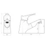 SCHÜTTE Grifo mezclador de lavabo con ducha extraíble ATTICA cromado de , Grifos - Ref: Foro24-434557, Precio: 92,15 €, Descu...