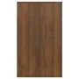 Aparador con 3 cajones marrón roble 120x41x75 cm de , Aparadores - Ref: Foro24-813064, Precio: 151,94 €, Descuento: %