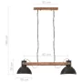 Lámpara colgante industrial 25 W negra 109 cm E27 de , Lámparas - Ref: Foro24-320527, Precio: 115,14 €, Descuento: %