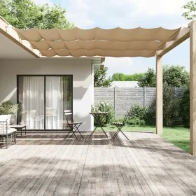 Vertical awning in gray taupe Oxford fabric 60x600 cm by , Umbrellas - Ref: Foro24-148398, Price: 28,25 €, Discount: %