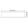 Toldo vertical tela oxford gris taupé 60x600 cm de , Sombrillas - Ref: Foro24-148398, Precio: 28,25 €, Descuento: %