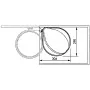 Hailo Papelera de armario Compact-Box tamaño M 15 L blanca 3555-001 de , Cubos de la basura y papeleras - Ref: Foro24-415440,...