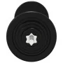 Juego de barra con discos 30 kg hierro fundido y acero cromado de , Peso libre - Ref: Foro24-93629, Precio: 120,56 €, Descuen...