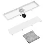 Shower drain with 2-in-1 stainless steel cover 53x14 cm by , Drains - Ref: Foro24-146006, Price: 46,59 €, Discount: %