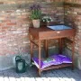 Esschert Design Mesa para macetas de madera dura GT35 de , Mesas de jardinería - Ref: Foro24-404639, Precio: 254,21 €, Descue...