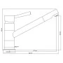 SCHÜTTE Grifo mezclador CORNWALL aspecto de cobre de , Grifos - Ref: Foro24-435056, Precio: 90,80 €, Descuento: %