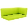 Corner sofa made of pine wood pallets, treated with brown honey stain for the garden. by , Modular outdoor sofas - Ref: Foro2...