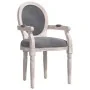 Silla de comedor terciopelo gris oscuro 54x56x96,5 de , Sillas de comedor - Ref: Foro24-344484, Precio: 180,65 €, Descuento: %