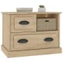 Mesita de noche color roble Sonoma 60x39x45 cm de , Mesitas de noche - Ref: Foro24-816363, Precio: 67,63 €, Descuento: %