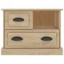 Mesita de noche color roble Sonoma 60x39x45 cm de , Mesitas de noche - Ref: Foro24-816363, Precio: 67,63 €, Descuento: %