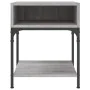 Bedside table made of gray Sonoma engineered wood, 40x41x50 cm. by , Nightstands - Ref: Foro24-825879, Price: 32,31 €, Discou...