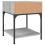 Bedside table made of gray Sonoma engineered wood, 40x41x50 cm. by , Nightstands - Ref: Foro24-825879, Price: 32,31 €, Discou...