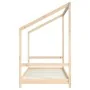 Estructura de cama para niños madera maciza de pino 90x200 cm de , Cunas y camas para niños - Ref: Foro24-835703, Precio: 119...