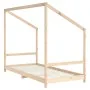 Estructura de cama para niños madera maciza de pino 90x200 cm de , Cunas y camas para niños - Ref: Foro24-835703, Precio: 119...