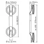 RIDDER Agarre telescópico con ventosa 12 cm 100 kg A0150301 de , Asideros de seguridad - Ref: Foro24-421619, Precio: 50,05 €,...