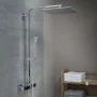 SCHÜTTE Sistema termostático de ducha doble SUMBA de , Cabezales de ducha - Ref: Foro24-425814, Precio: 295,58 €, Descuento: %