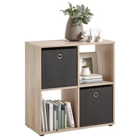 FMD Estantería con 4 compartimentos color roble de , Librerías y estanterías - Ref: Foro24-429435, Precio: 92,35 €, Descuento: %