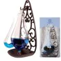 Esschert Design Glass Barometer with Iron Stand 0.5 L TH31 by , Forecasts and weather stations - Ref: Foro24-411491, Price: 2...