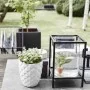 Capi Jardinera cuadrada Urban Smooth negra 40x40x40 cm KBL903 de , Maceteros y jardineras - Ref: Foro24-424342, Precio: 101,7...