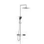 SCHÜTTE Juego de ducha fija BLUEPERL cromado de , Cabezales de ducha - Ref: Foro24-429384, Precio: 162,71 €, Descuento: %