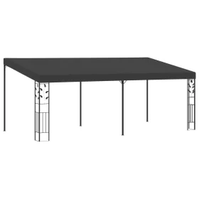 Cenador con montaje en la pared antracita 6x3x2,5 m de , Carpas y cenadores - Ref: Foro24-48002, Precio: 322,90 €, Descuento: %