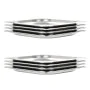 Bandejas Gastronorm 8 unidades GN 1/2 20 mm acero inoxidable de , Cubetas para mesas de vapor - Ref: Foro24-50885, Precio: 37...