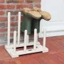 Zapatero blanco para botas, Esschert Design CF48W de , Zapateros y organizadores de calzado - Ref: Foro24-404632, Precio: 39,...