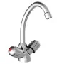 SCHÜTTE Zweigriff-Spültischbatterie PERUZZI Niederdruck verchromt von , Wasserhähne - Ref: Foro24-438728, Preis: 45,83 €, Rab...