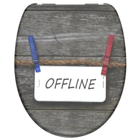 SCHÜTTE Asiento de inodoro con cierre suave OFFLINE de , Asientos de inodoros y bidés - Ref: Foro24-438768, Precio: 34,68 €, ...