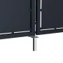 Anthrazitgraue Gartentür aus Stahl 300x175 cm von , Gartentore - Ref: Foro24-144527, Preis: 600,52 €, Rabatt: %