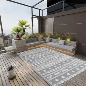 Alfombra de exterior ARAKIL gris 190x290 cm PP de , Protectores para exterior - Ref: Foro24-316973, Precio: 52,04 €, Descuent...
