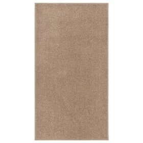 Alfombra de pelo corto marrón 80x150 cm de , Alfombras - Ref: Foro24-340353, Precio: 32,92 €, Descuento: %