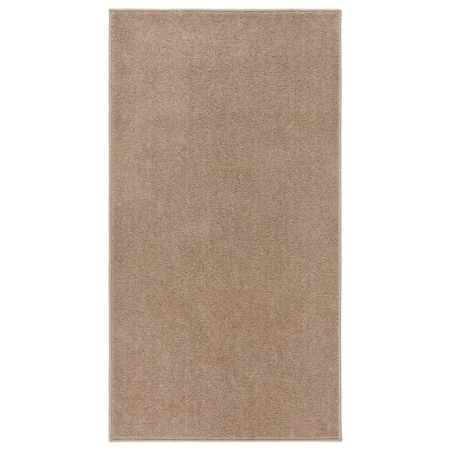 Alfombra de pelo corto marrón 80x150 cm de , Alfombras - Ref: Foro24-340353, Precio: 32,92 €, Descuento: %