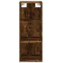 Smoked oak plywood sideboard 34.5x34x180 cm by , Sideboards - Ref: Foro24-3189778, Price: 99,47 €, Discount: %