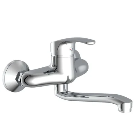 SCHÜTTE Grifo mezclador de lavabo ORAZI cromado de , Grifos - Ref: Foro24-435068, Precio: 62,68 €, Descuento: %