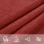 Toldo de vela rojo HDPE 160 g/m² 7x7 m de , Sombrillas - Ref: Foro24-311610, Precio: 101,62 €, Descuento: %