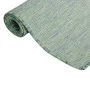 Alfombra de exterior de tejido plano turquesa 100x200 cm de , Alfombras - Ref: Foro24-340801, Precio: 40,69 €, Descuento: %