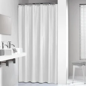 White shower curtain Sealskin Madeira model 180 cm 238501310 by , shower curtains - Ref: Foro24-406076, Price: 20,22 €, Disco...