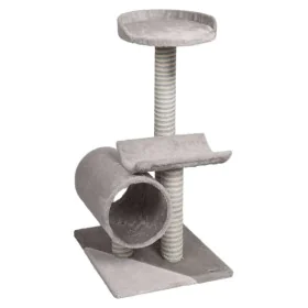 FLAMINGO Rascador para gatos Burt gris 40x40x77 cm de , Mobiliario para gatos - Ref: Foro24-442427, Precio: 56,37 €, Descuent...
