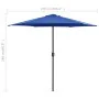 Sombrilla de jardín con palo de aluminio azul azure 270x246 cm de , Sombrillas - Ref: Foro24-47351, Precio: 60,46 €, Descuent...