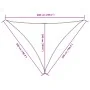 Toldo de vela triangular tela Oxford azul 5x5x6 m de , Sombrillas - Ref: Foro24-135568, Precio: 42,63 €, Descuento: %