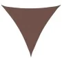 Toldo de vela triangular tela Oxford marrón 3x3x3 m de , Sombrillas - Ref: Foro24-135830, Precio: 26,05 €, Descuento: %