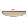 Alfombrillas de escalera 10 unidades gris 56x17x3 cm de , Alfombrillas para escalones - Ref: Foro24-149783, Precio: 49,08 €, ...