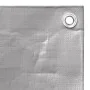 Gray HDPE tarpaulin 260 g/m² 4x8 m by , Waterproof tarpaulins - Ref: Foro24-151505, Price: 74,50 €, Discount: %