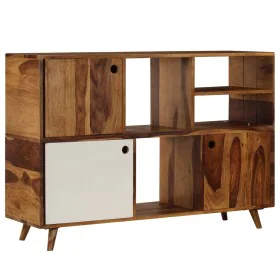 Aparador de madera maciza de sheesham 118x35x70 cm de , Aparadores - Ref: Foro24-246227, Precio: 510,28 €, Descuento: %
